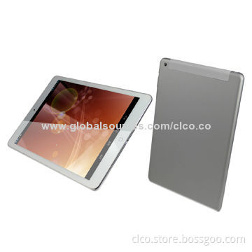 9.7-inch Tablet PCs with IPS, 1,024*768P, A33 Quad-core, Built-in 4G